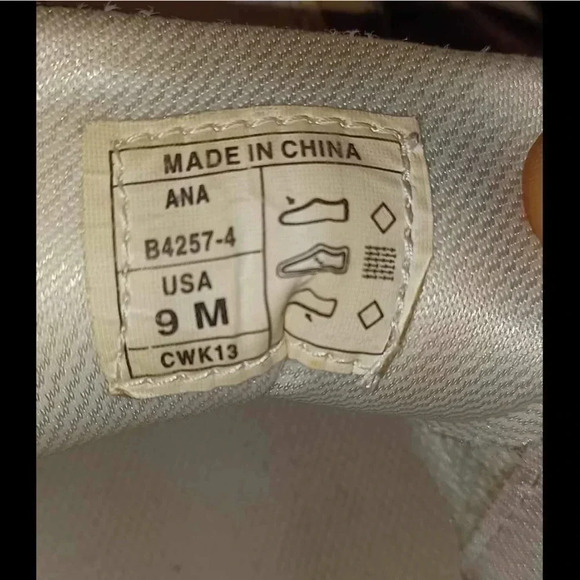 Dexter Bowling Plaid And White Shoes Size 9 - Picture 7 of 7